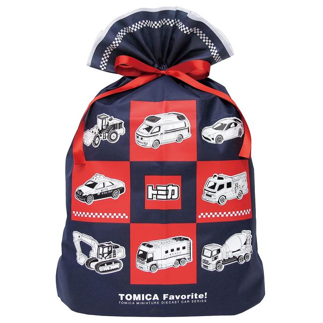 Indigo TA655 Takara Tomy Tomica Wrapping Bag Gift Bag 4L Navy