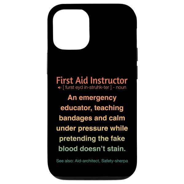 First Aid Instructor Case for iPhone 12/12 Pro