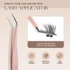 LASHVIEW Lash Extension Clusters Natural Look 70144 Lash bond and seal