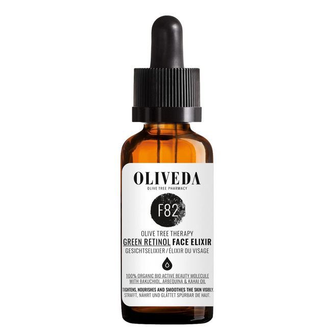 Oliveda F82 GREEN RETINOL FACE ELIXIR 30ml I Hydroxytyrosol, Bakuchiol, Kahai Öl