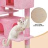 60" Cat Tree Cando Tower Activity Center Play House Sturdy for Cat Pet Sleeping
