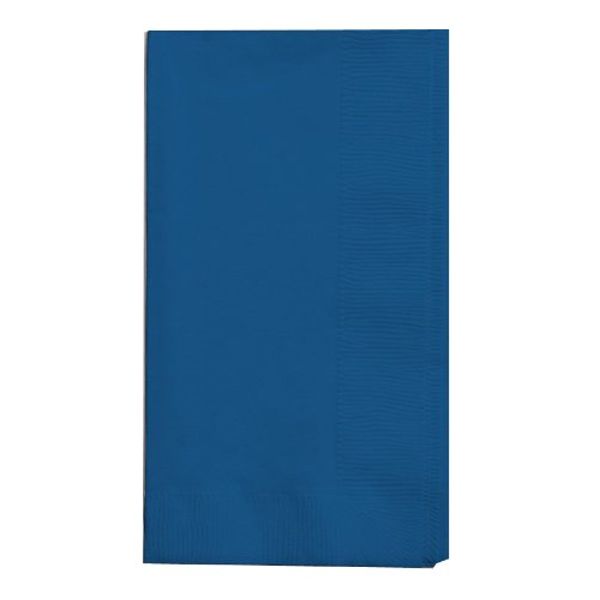 Creative Converting Touch of Color 100 Count 2-Ply Paper Dinner Napkins, Navy