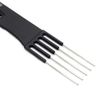 Frcolor Cutting Comb Comb Professional Steel Needle Fork Comb 5 Pack Hairdresser Hair Parting Comb Hair Insert Needle Comb Hairdressing Salon Styling Tool