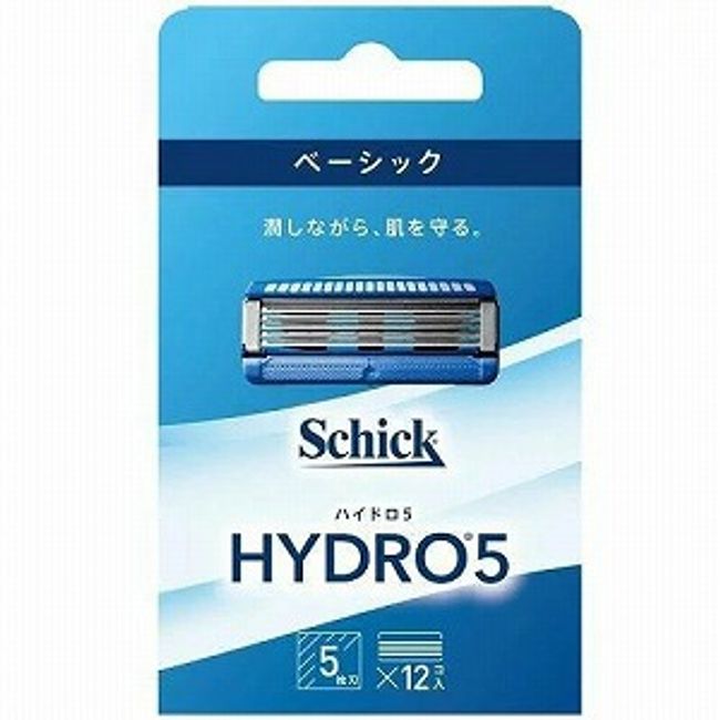 Chic Hydro 5 Basic Replacement Blades 12 Pieces &quot;Free Home Delivery (B)&quot;