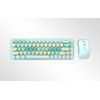 Wireless keyboard + mouse set MOFII Bean 2.4G (Green)