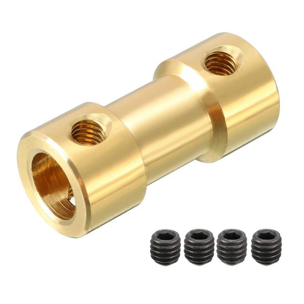 sourcing map Shaft Coupler 5mm x 5mm Connector Adapter for RC Airplane Boat Motor L20XD9