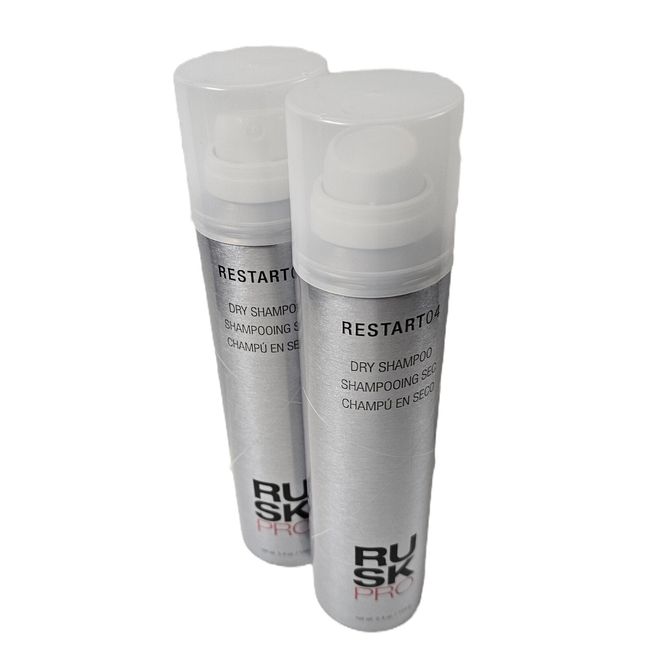 Set of 2 Rusk Pro restart 04 dry shampoo; 5.4oz x2; for unisex