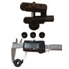 KNURLING TOOL HOLDER-ADJUSTABLE-SPRING-with 6pcs wheel