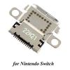 2pc Charging Port Socket USB-C Connector Nintendo Switch Silver 22N21