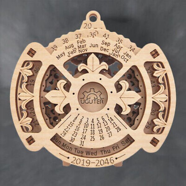 Perpetual Calendar Puzzle Mechanical Puzzle Toy 3d Puzzle Cosntruction