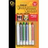 Derivan 50001200 Face Paint Stick Bright Set