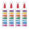 PATIKIL Stacking Crayons 4 Pack 8 Colors Stackable Rectangle Drawing Crayons Home Office Party Arts Crafts Supplies Learning Drawing