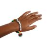 Fun Express Juneteenth Pony Bead Bracelet Craft Kit - Makes 12