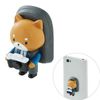 Elecom P-STBFCMDOG Smartphone Ring Smartphone Stand [Attach Character to Smartphone to Prevent Falling]