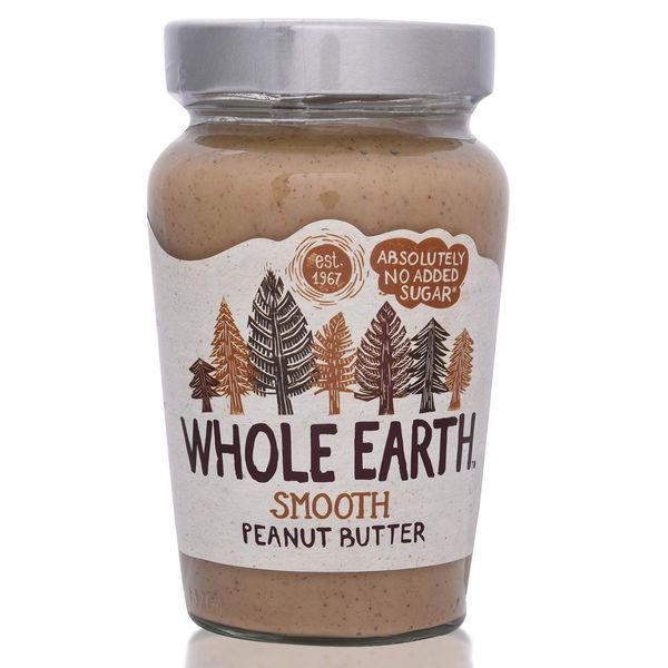 Whole Earth Original Smooth Peanut Butter, 340g