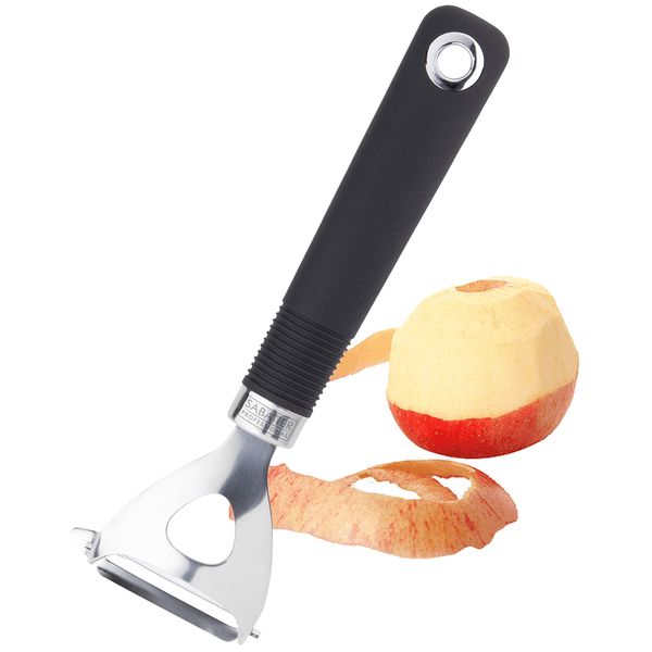 Sabatier Professional Stainless Steel Vegetable Y Peeler - Glides Effortlessly. for Potatoes & Apples. Peels Carrots, Courgette & Cucumber into Ribbons. Shaves Cheese & Chocolate. 25 Year Guarantee.