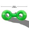 Nerf Green Scented Beef Scentology Infinity Double Ring Dog Toy, Small