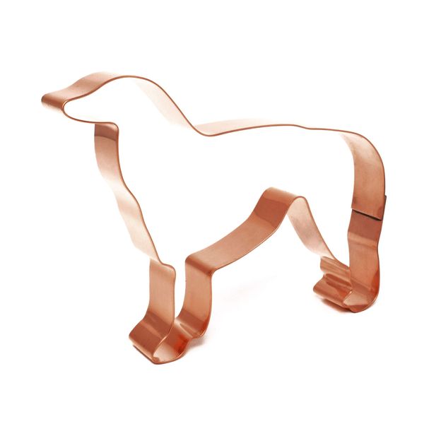 Borzoi Copper Dog Cookie Cutter