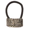 France Luxe Rectangle Ponytail Holder - Opera Silver