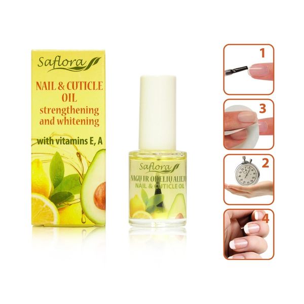 Vitaminized Nail & Cuticle Oil VITAMIN E + Retinol A | 100% NATURAL INGREDIENTS