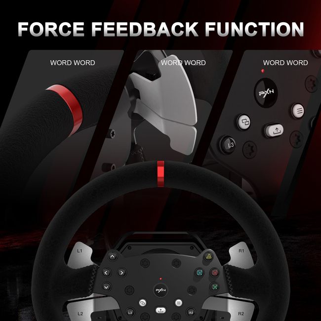 Volante Logitech G27 + Speedblack EVO Steering Wheel and Pedal S