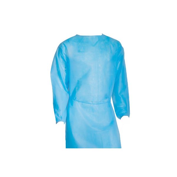 Disposable Isolation Gown Level 2 Qty: 50 per Case (Blue) Size: X-Large