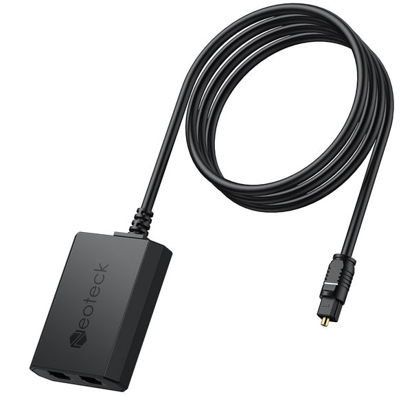 Neoteck Optical Digital Splitter 1 Input 2 Output