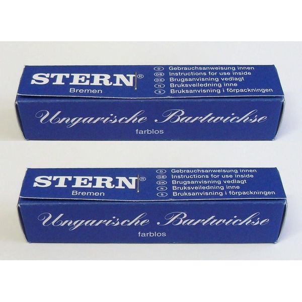 Stern Original Hungarian Beard Wax 8 ml Pack of 2
