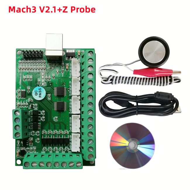 Mach3 V2.1 V3.25 USB 5 axis board driver motion card controller Z probe for cnc cutting engraving milling machine - EveryMarket