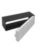 Kair System 204 Rectangular 204x60mm - White Airbrick/Grille - Plastic Ducting