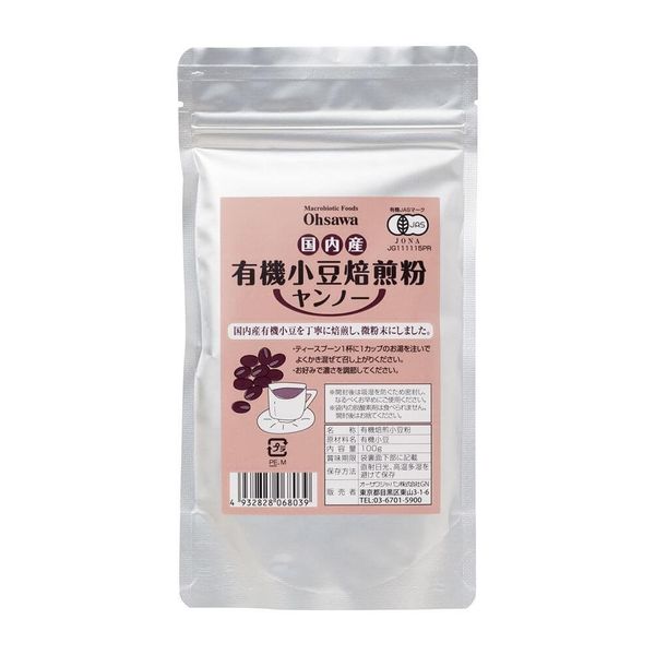 Osawa Japan Co., Ltd. Domestic Organic Adzuki Bean Melting Powder (Yannno) 3.5 oz (100 g) [Osawa]