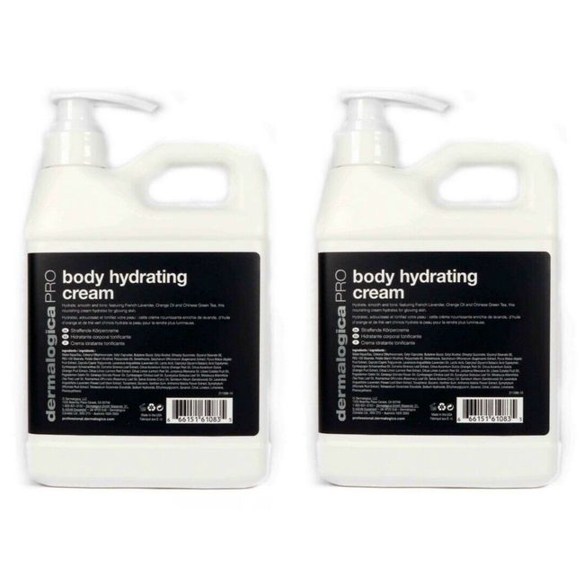 Dermalogica Body Hydrating Cream Pro Size ( 32oz/946ml ) NEW/ AUTH / 2 PACK