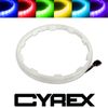 2PC MULTI COLORED LED SPEAKER COLOR CHANGING LIGHT RINGS FITS 6.5"  SPEAKERS P2