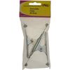 W4 50 Amp Crocodile Clips (Pack of 2) - Silver