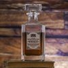 My Own Distillery Whiskey Label Square Decanter