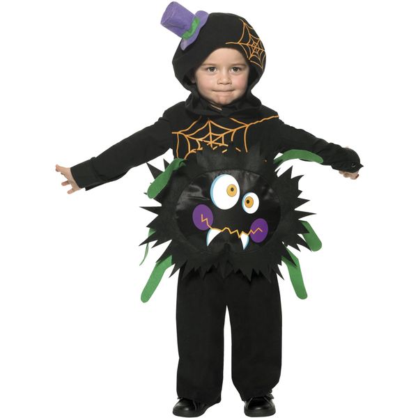 Smiffy's Crazy Spider Costume - Toddler, 3-4 years