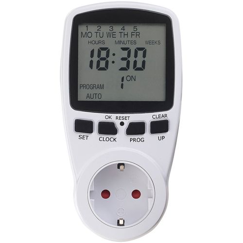 revolt Switching Timer: Digital Timer with XXL Display and Minute Accurate Switch (Timer Minutes Switch, Electronic, Socket)