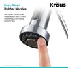Kraus KFS-1CH Dual Function Kitchen Faucet Sprayer, Chrome, 2.2" x 4"