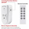 BN-LINK 5 Pack Wireless Remote Control Outlet Switch Power Plug In for lights
