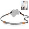 Yullmu New 3 Layer Camera Strap, Camera Neck Strap, SLR Camera Anchor Design, Adjustable Length, Silver Ash