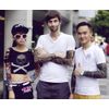Fake Tattoo Adults Arm Sleeve Tiger and Devils (T42)