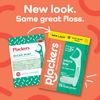 Plackers Micro Line Dental Floss Picks, Fold-Out FlipPick, Tuffloss, Easy Storag