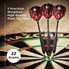 Viper Black Mariah Steel Tip Darts, 22 Grams