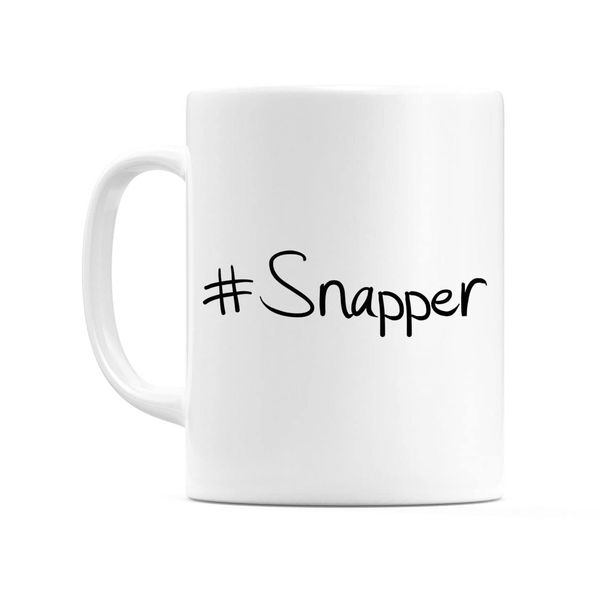WeDoMugs #Snapper Ceramic 11oz Coffee Tea Gift Mug Cup