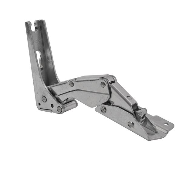 Spares2go Integrated Upper Right/Lower Left Hand Door Hinge for Hotpoint Fridge Freezer
