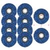 10 Pack 4" Poly Strip Disc Wheel Paint Rust Removal Clean For Angle Grinder New