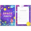 Olivia Samuel 20 x Space Party Invites from A6 Double Sided Cards with Envelopes