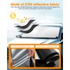 For Ford EDGE 2010-2014 Foldable Sun Shade Visor Windshield Cover UV Protection