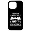 iPhone 16 Pro Camper Wildlife Camping With Drinking Bonfire Camping Case