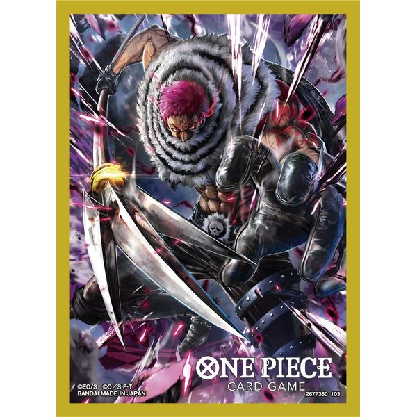 BANDAI ONE PIECE Card Game Official Card Sleeve 3 Charlotte Katakuri